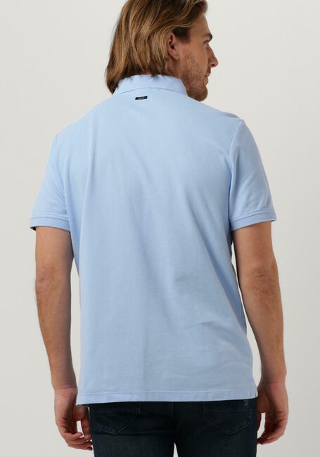 Lichtblauwe VANGUARD Polo SHORT SLEEVE POLO PIQUE - large