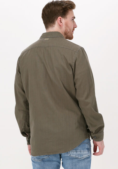 Bruine G-STAR RAW Casual overhemd MARINE SLIM SHIRT L/S - large