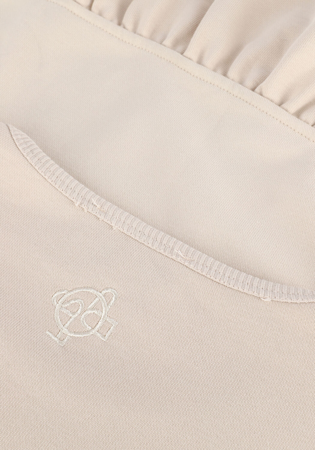 Beige JUST FEMALE Mini jurk PAISLEY SWEAT DRESS - large