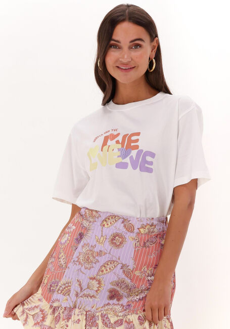 Gebroken wit HARPER & YVE T-shirt LOVE-SS - large