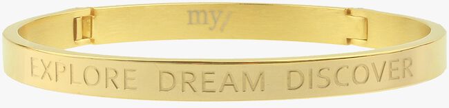 Gouden MY JEWELLERY Armband EXPLORE DREAM DISCOVER - large