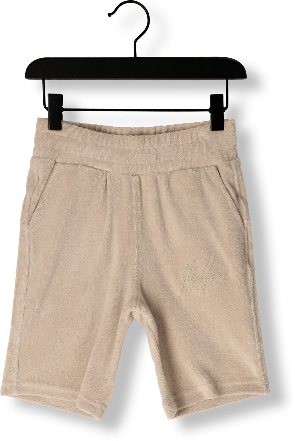 MALELIONS Jongens Broeken Towelling Shorts Zand