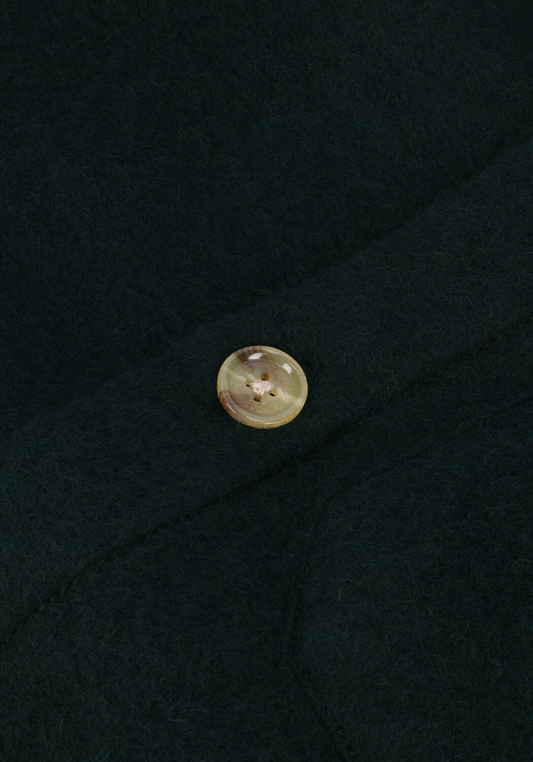 Groene FOR&Eacute;T Overshirt IVY OVERSHIRT - large