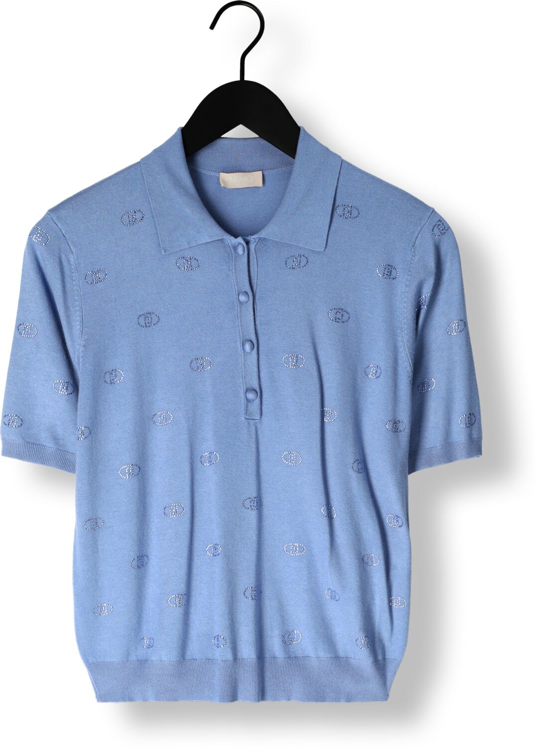 LIU JO Dames Tops & T-shirts Ecs Maglia Chiusa M c Blauw