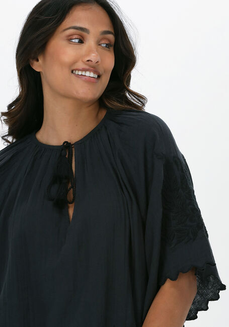 Grijze SISSEL EDELBO Blouses SANDRA ORGANIC COTTON BLOUSE - large