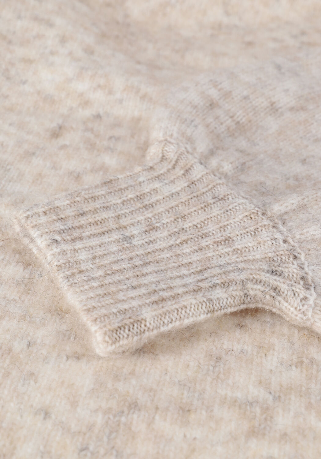 Beige ENVII Vest ENSOYA LS V-N KNIT 5249 - large