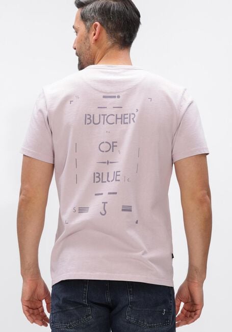 Lila BUTCHER OF BLUE T-shirt ARMY STENCIL TEE - large