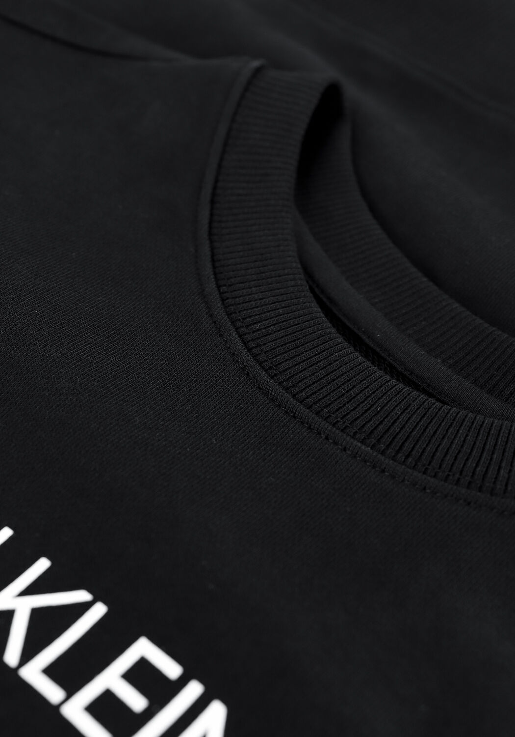 Zwarte CALVIN KLEIN Trui INSTITUTIONAL CORE LOGO CN - large