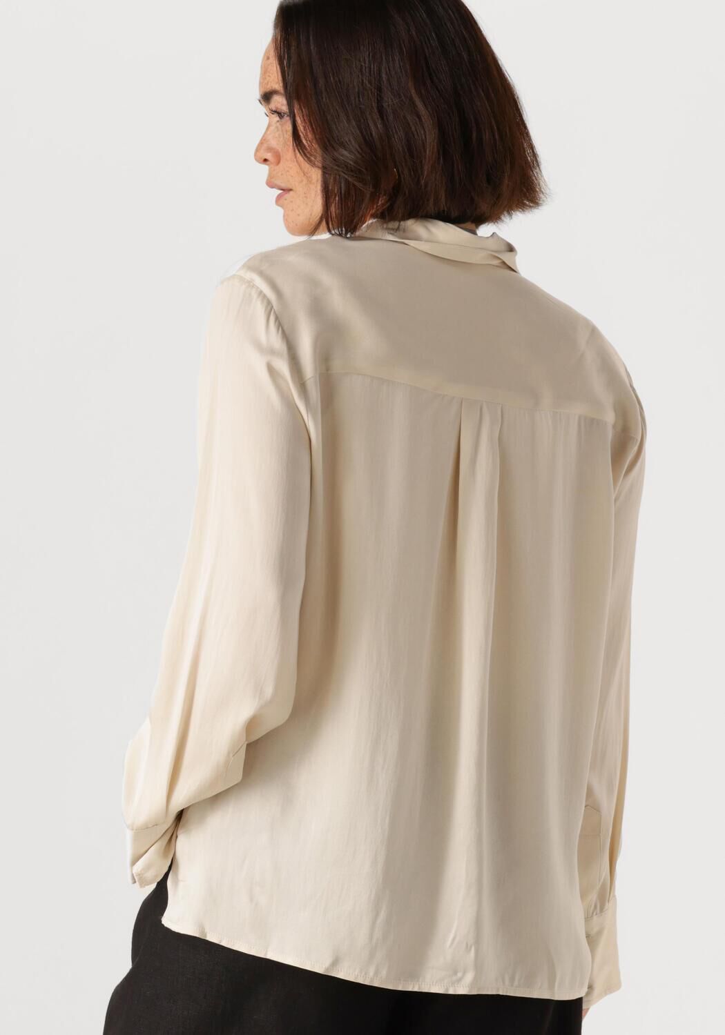 GESTUZ Dames Blouses Silkegz Shirt Wit