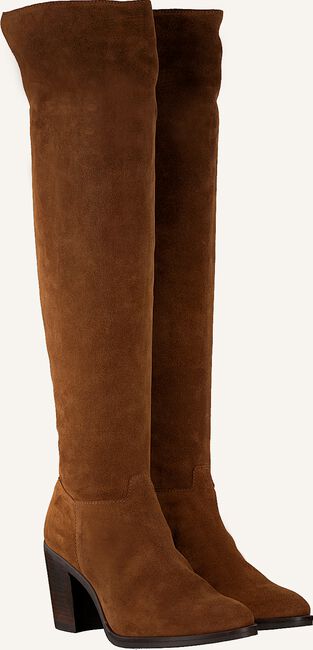 Cognac RED-RAG Overknee laarzen 77132 Cognac RED-RAG Overknee laarzen 77132 - large