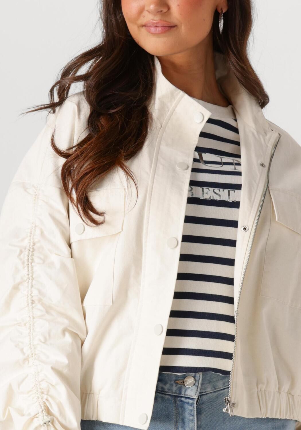 NUKUS Dames Jassen Marit Jacket Gebroken Wit