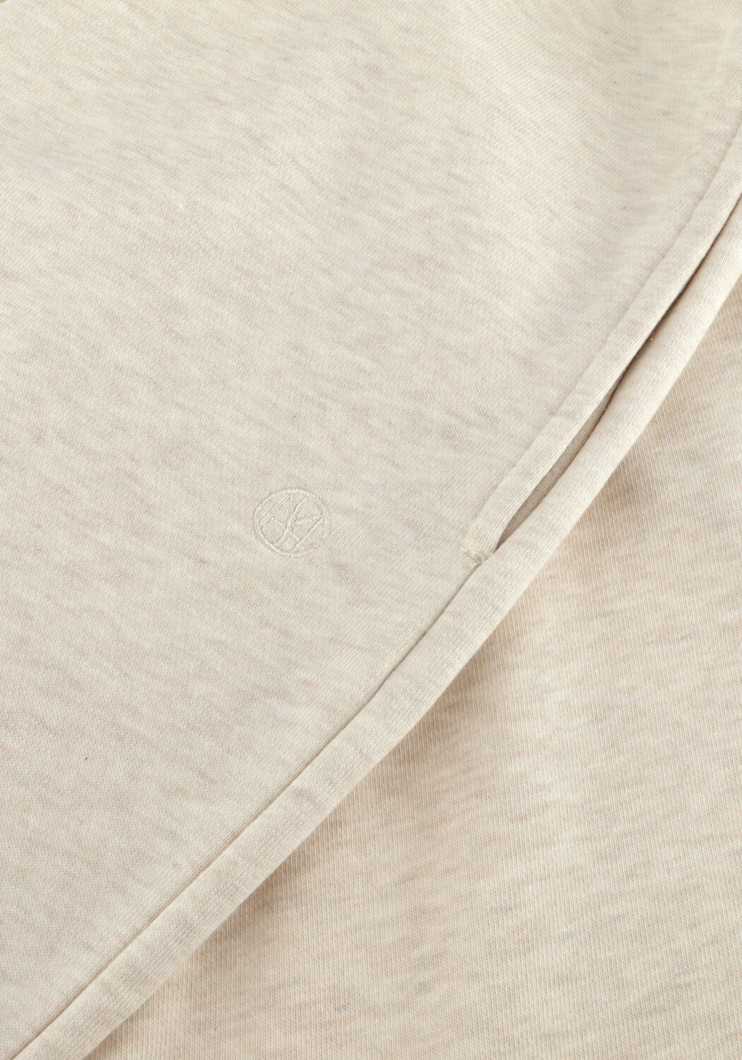 Ecru MSCH COPENHAGEN Wijde broek MSCHTAIA BRIENA SWEAT PANTS - large