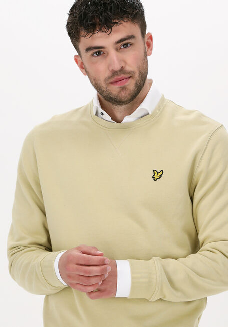 Olijf LYLE & SCOTT Trui CREW NECK SWEATSHIRT - large