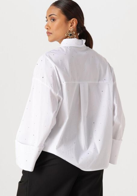 Witte CO'COUTURE Blouses LENICC WIDE CUFF STONE SHIRT - large