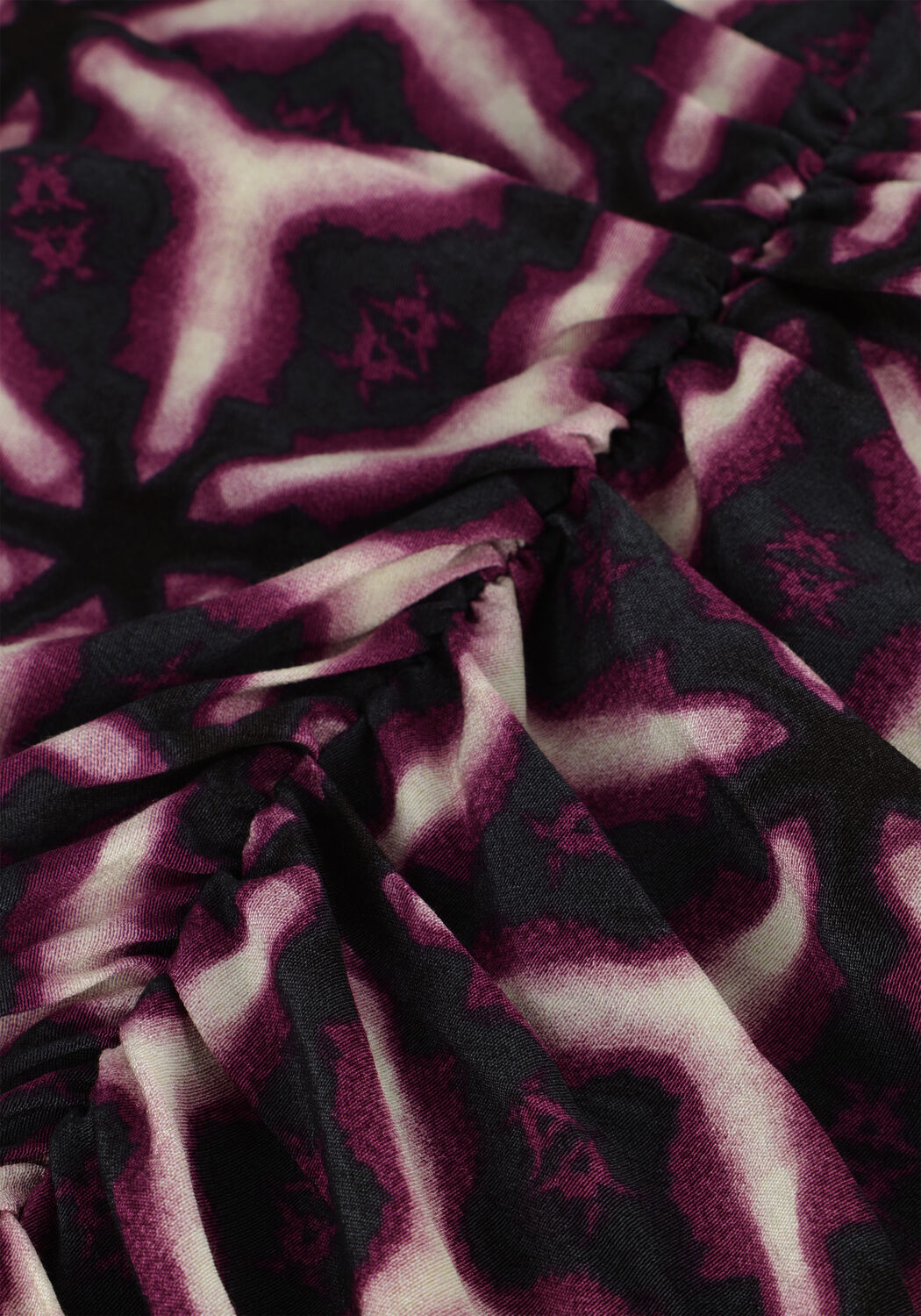 Paarse SUNCOO Mini jurk CHAMA - large