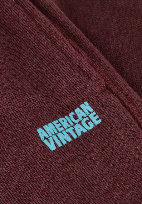 Bordeaux AMERICAN VINTAGE Korte broek DOVEN SHORTS - large