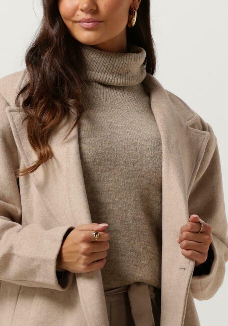 Beige NEO NOIR Mantel WILLIAMS WOOL COAT - large