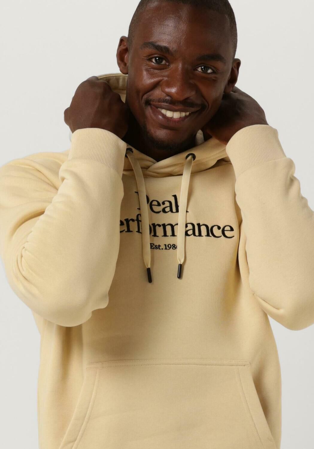 Peak performance hoodie beige top