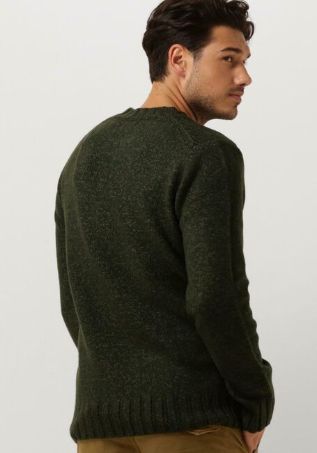 Donkergroene DSTREZZED Trui PER CREW NECK - large