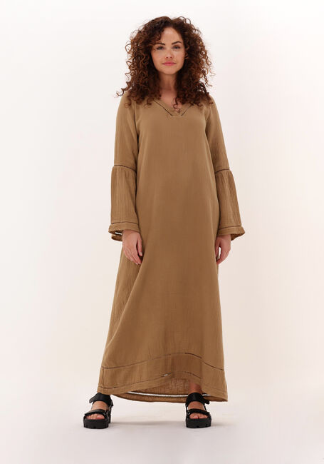 Camel CIRCLE OF TRUST Midi jurk GIA DRESS - large