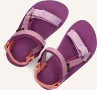 Paarse TEVA Platte sandalen ORIGINAL UNIVERSAL METALLIC Paarse TEVA Platte sandalen ORIGINAL UNIVERSAL METALLIC - medium