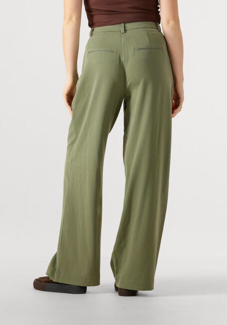 Khaki MSCH COPENHAGEN Wijde broek MSCHHENRIKA HW PANTS - large