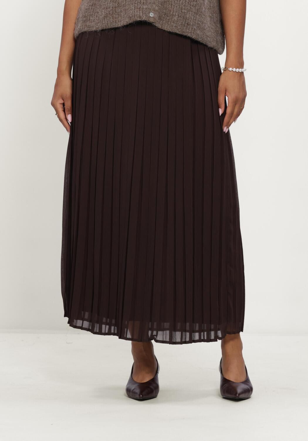 Bruine GRACE & MILA Maxirok SKIRT - large