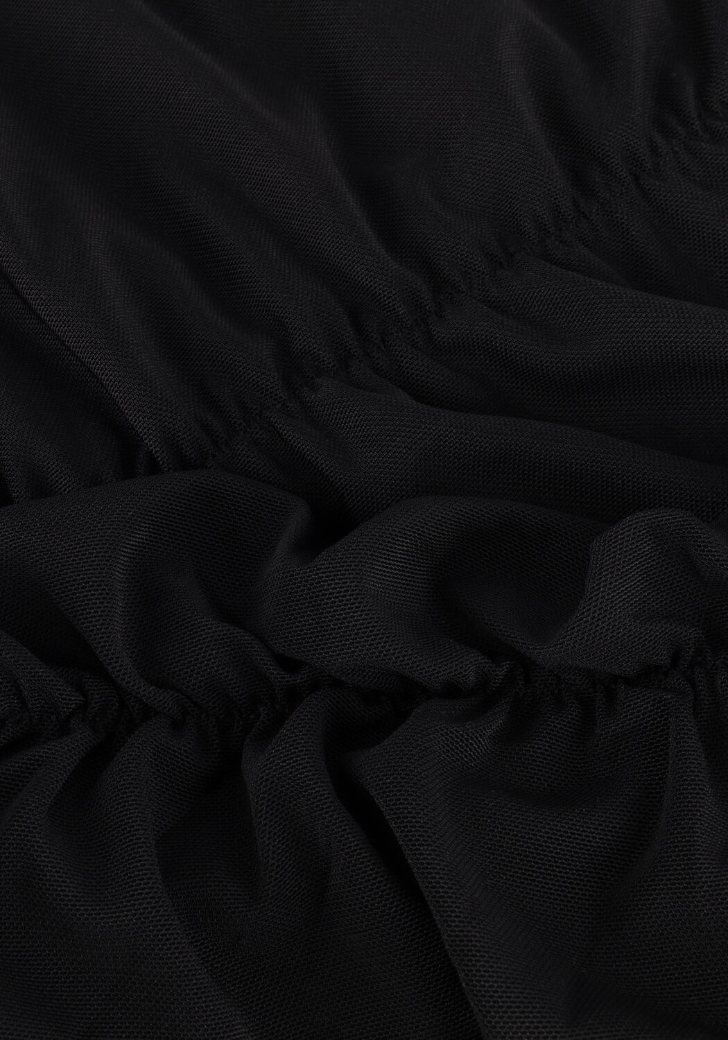 Zwarte CO'COUTURE Midi jurk REGAN CC RUST MESH DRESS - large