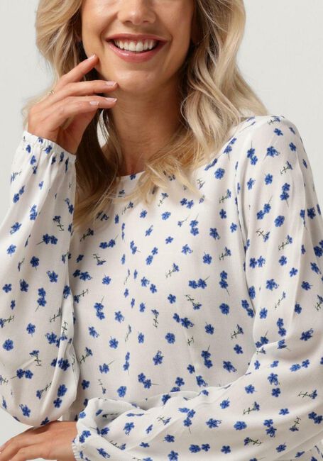 Witte ENVII Mini jurk ENCHERRY LS DRESS AOP - large