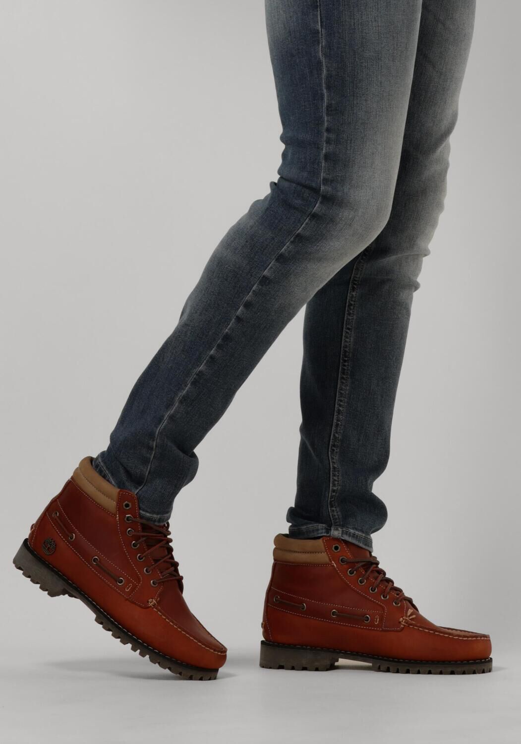 Cognac TIMBERLAND Veterboots AUTHENTIC MID LACE UP BOOT M - large