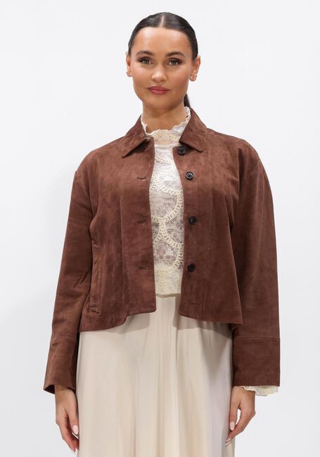 Bruine STUDIO AR Jack ELAINE GOAT SUEDE - large