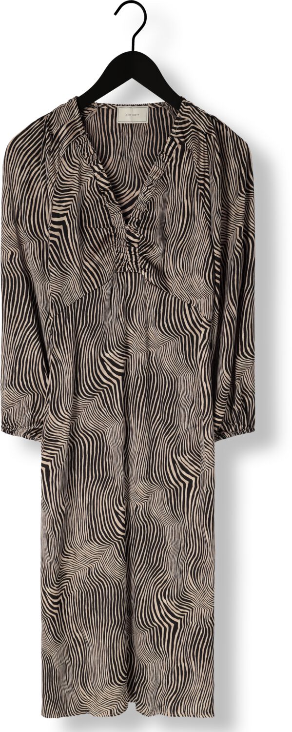 NEO NOIR Dames Jurken Isoabel Floating Wave Dress Zwart