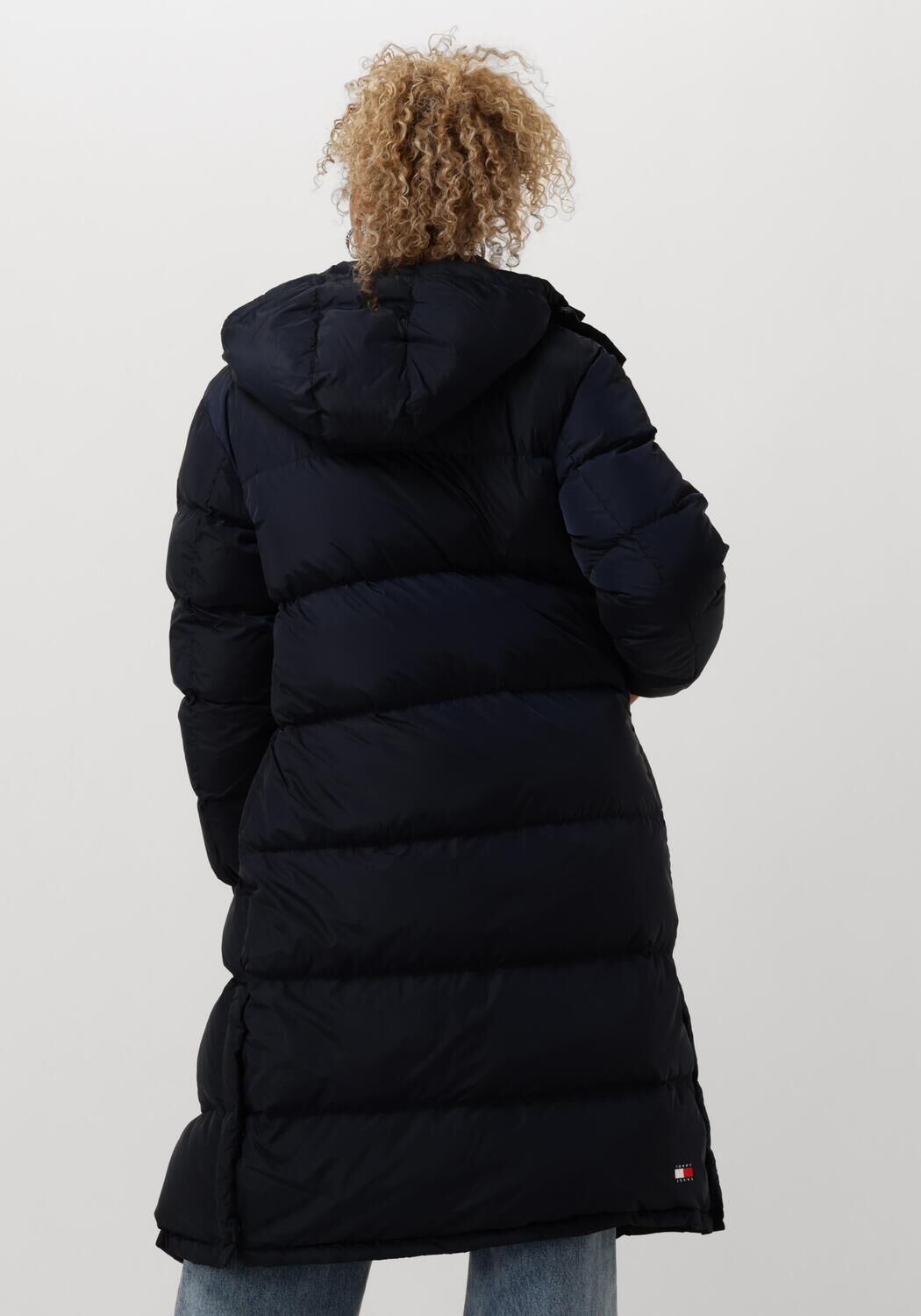 TOMMY JEANS Dames Jassen Tjw Alaska Long Puffer Blauw