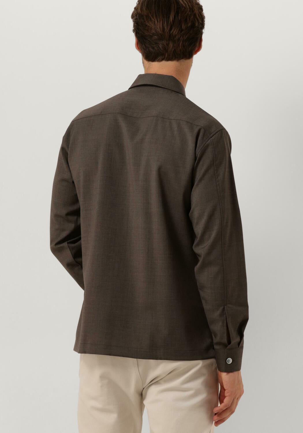 GENTILUOMO Heren Overshirts S9310-969 Taupe