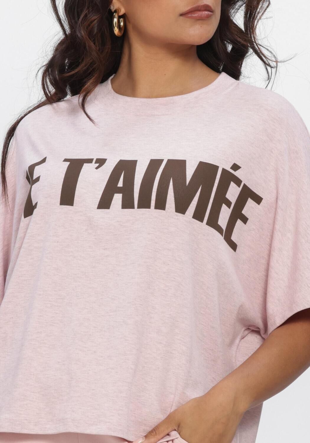 Roze AIMEE THE LABEL Tops & T-shirts SELARAHS T-SHIRT PRINT - large