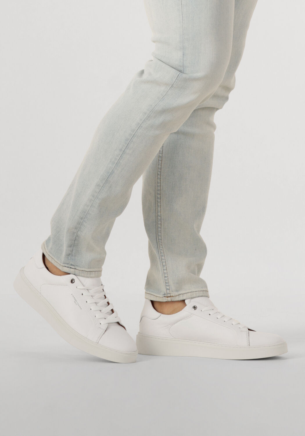 Witte STEFANO LAURAN Lage sneakers LJ2503 - large