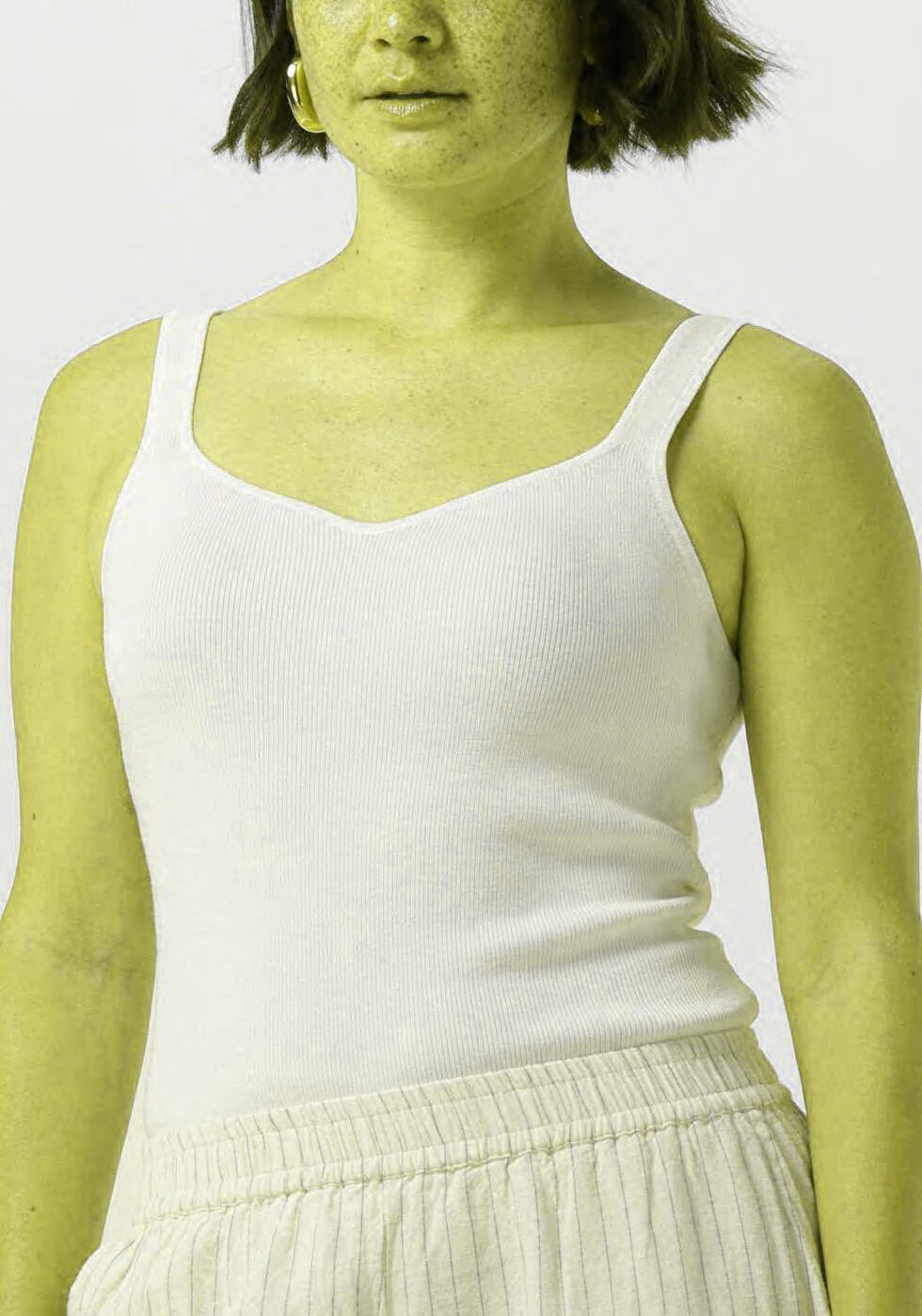 NEO NOIR Dames Tops & T-shirts Hanora Knit Top Wit