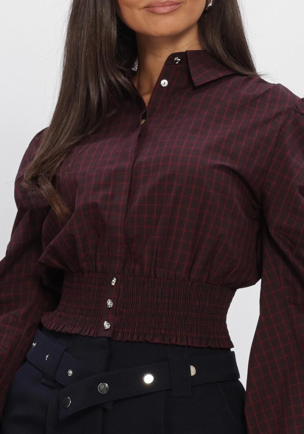 Bordeaux AAIKO Blouses BEAUDINE COLLAR CO 527 - large