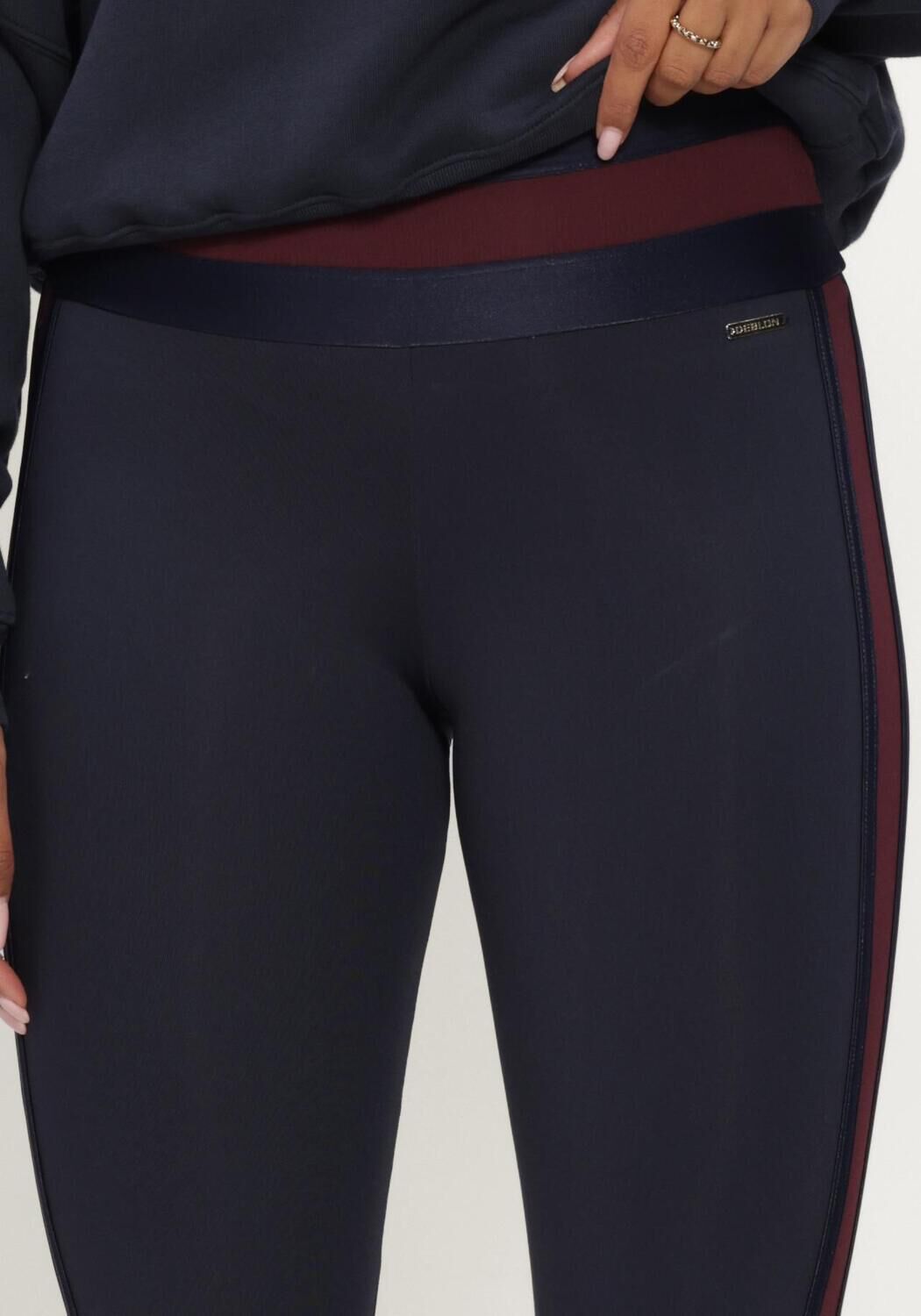 Donkerblauwe DEBLON SPORTS Sportleggings LIV LEGGINGS - large