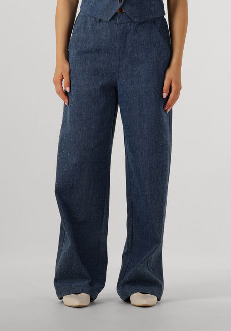 Blauwe STUDIO AMAYA Wijde broek MIES - large