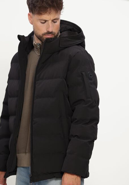 Zwarte AIRFORCE Gewatteerde jas MITCHELL PARKA - large