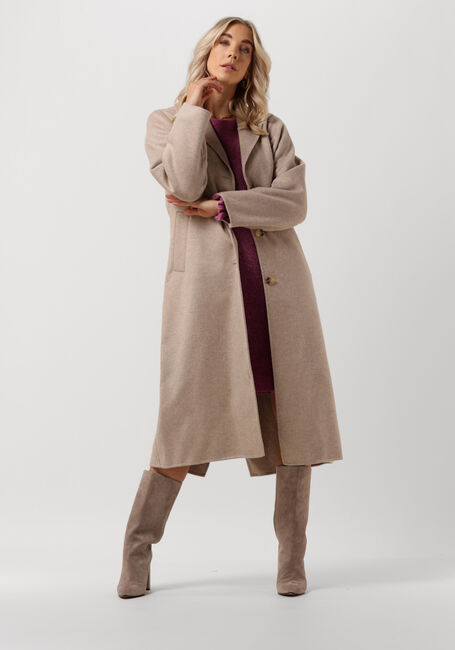 Ecru SELECTED FEMME Mantel NEW TAMA HANDMADE WOOL COAT B - large
