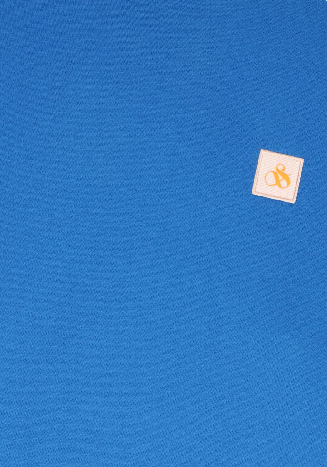 Blauwe SCOTCH & SODA Sweater CLASSIC ESSENTIAL CREWNECK SWEATSHIRT - large