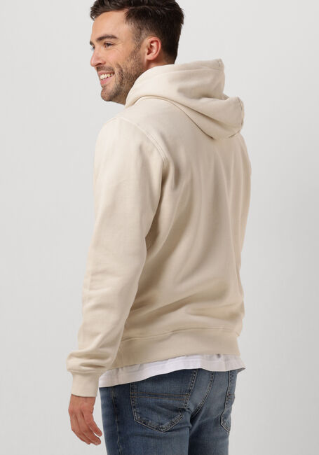 Beige TOMMY JEANS Trui TJM REG LINEAR LOGO HOODIE EXT - large