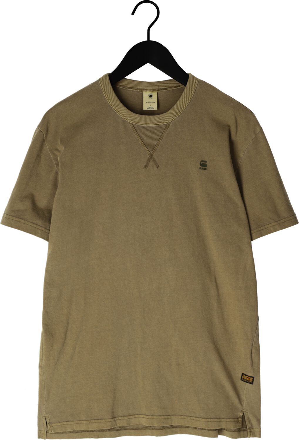 G-STAR RAW Heren Polo's & T-shirts Nifous R T Olijf