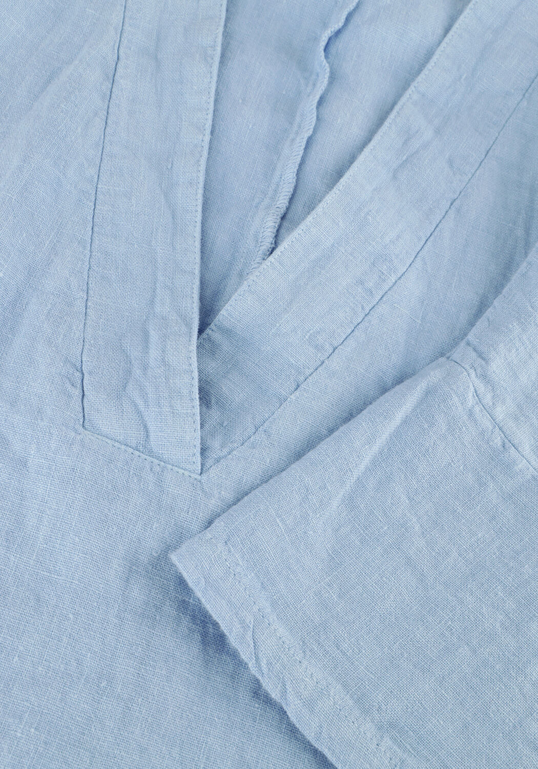 Blauwe PENN & INK Midi jurk S24Z665LTD - large