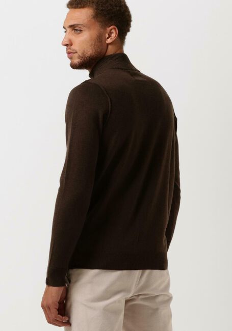 Bruine BUTCHER OF BLUE Trui CLIFDEN HALFZIP - large
