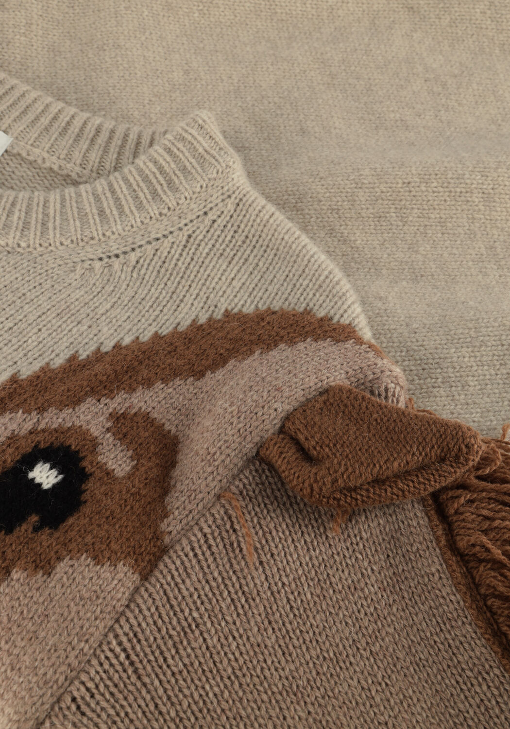 Bruine MOLO Trui GISELA - large