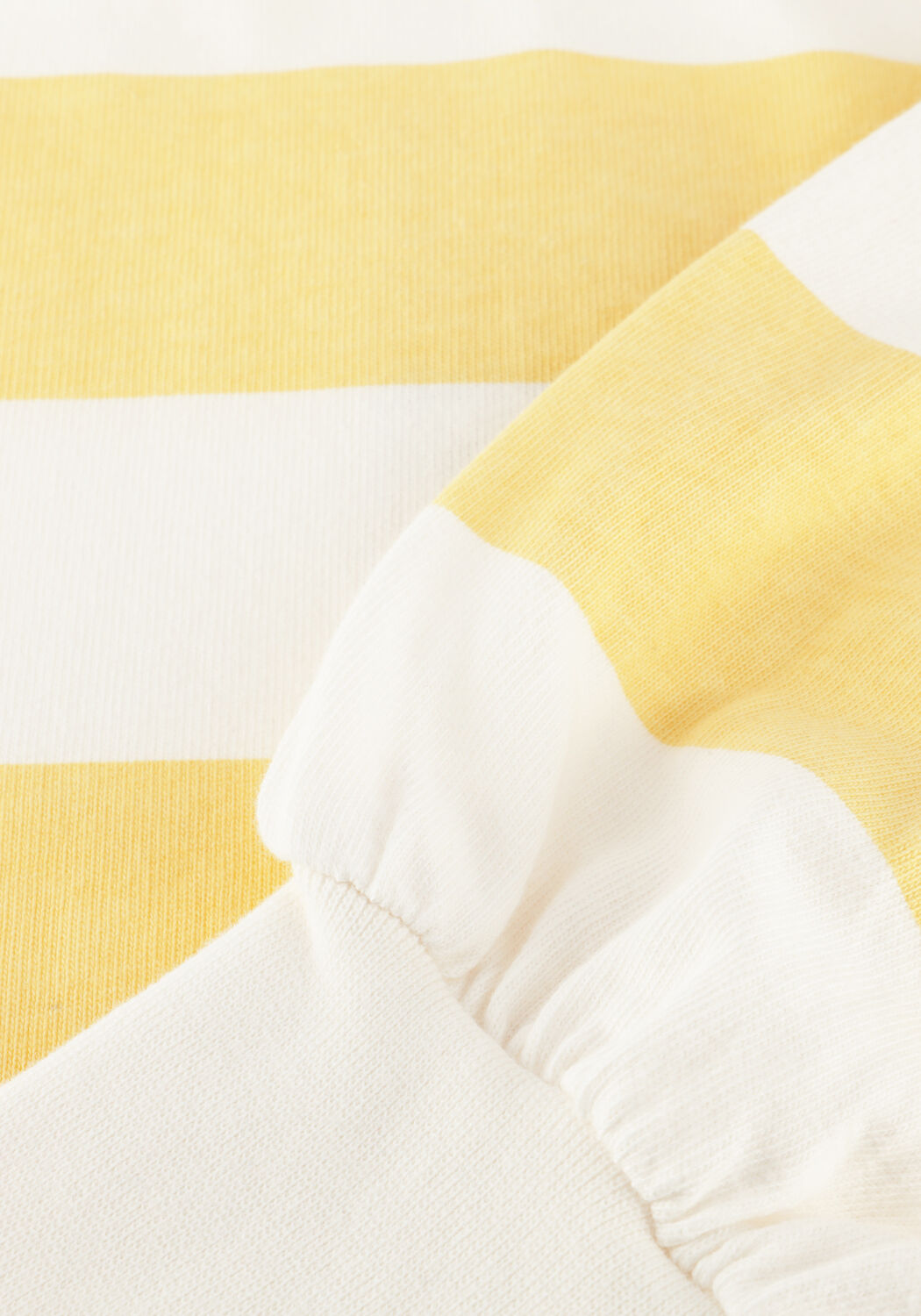 Gele CATWALK JUNKIE Truien/vesten OVERSIZED STRIPED LONG SLEEVE - large