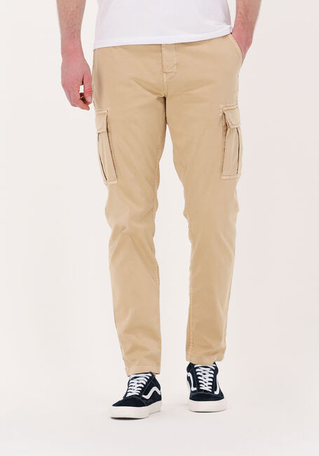 Beige SCOTCH & SODA Cargobroeken STUART GARMENT-DYED REGULAR SLIM-FIT CHINO - large